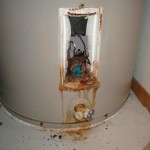 Rusted Water Heater Element